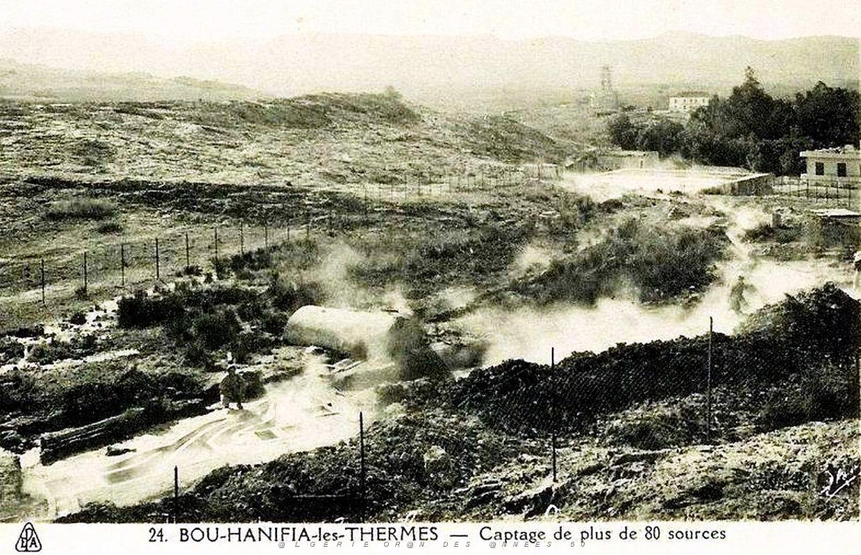Bou-Hanifia -les -Thermes - Captage de plus de sources .jpg